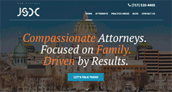 Desktop Screenshot of centralpafamilylaw.com